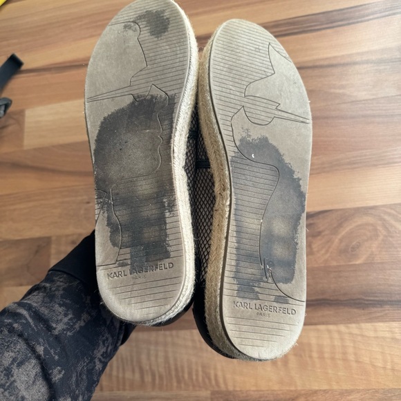 KARL LAGERFELD PARIS
Adila Leather Platform Espadrilles - Picture 4 of 11